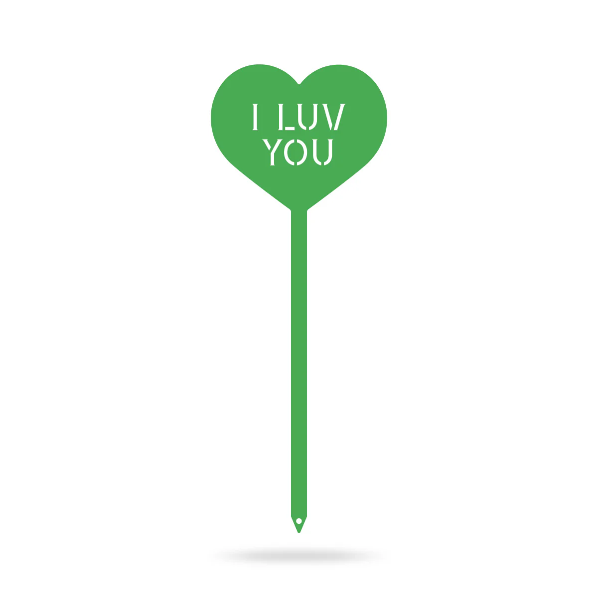 Heart Message Garden Stakes – Fun & Romantic Yard Decor - Image 81
