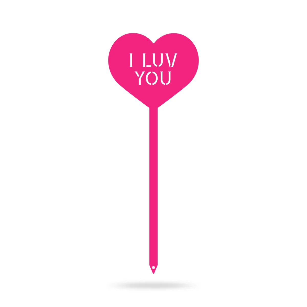Heart Message Garden Stakes – Fun & Romantic Yard Decor - Image 83