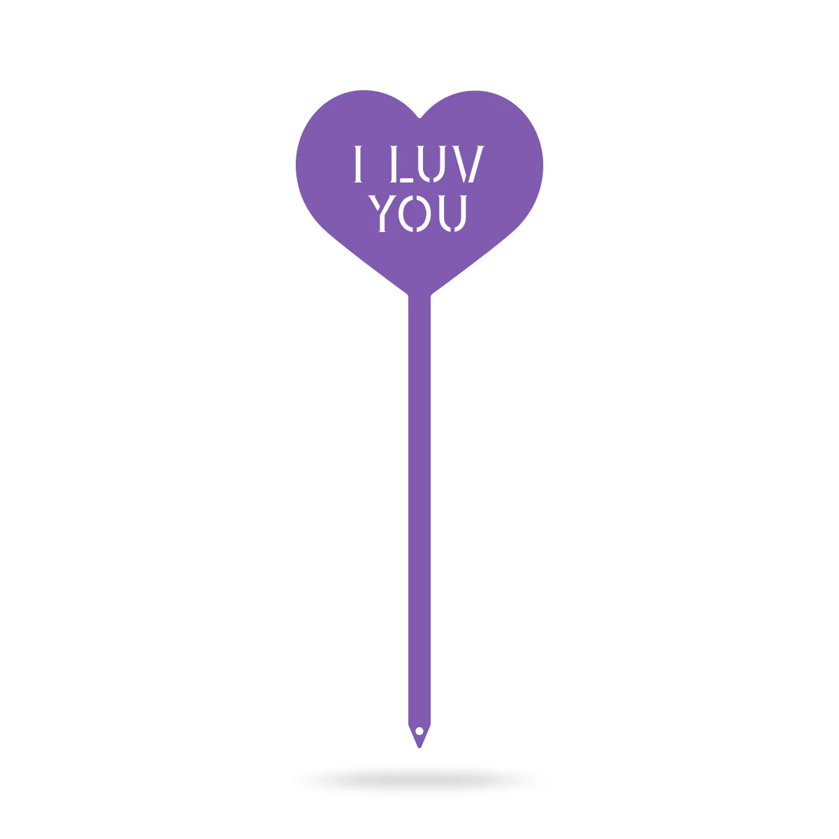 Heart Message Garden Stakes – Fun & Romantic Yard Decor - Image 84