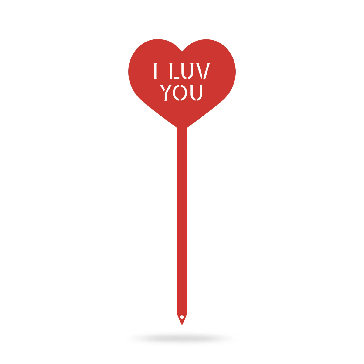 Heart Message Garden Stakes – Fun & Romantic Yard Decor - Image 85