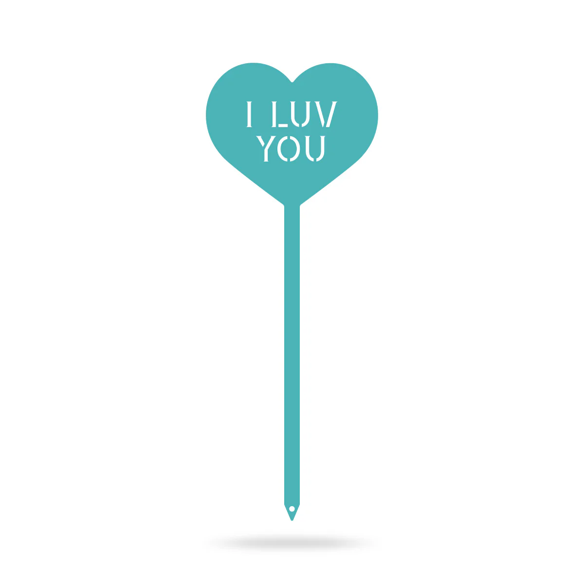 Heart Message Garden Stakes – Fun & Romantic Yard Decor - Image 87