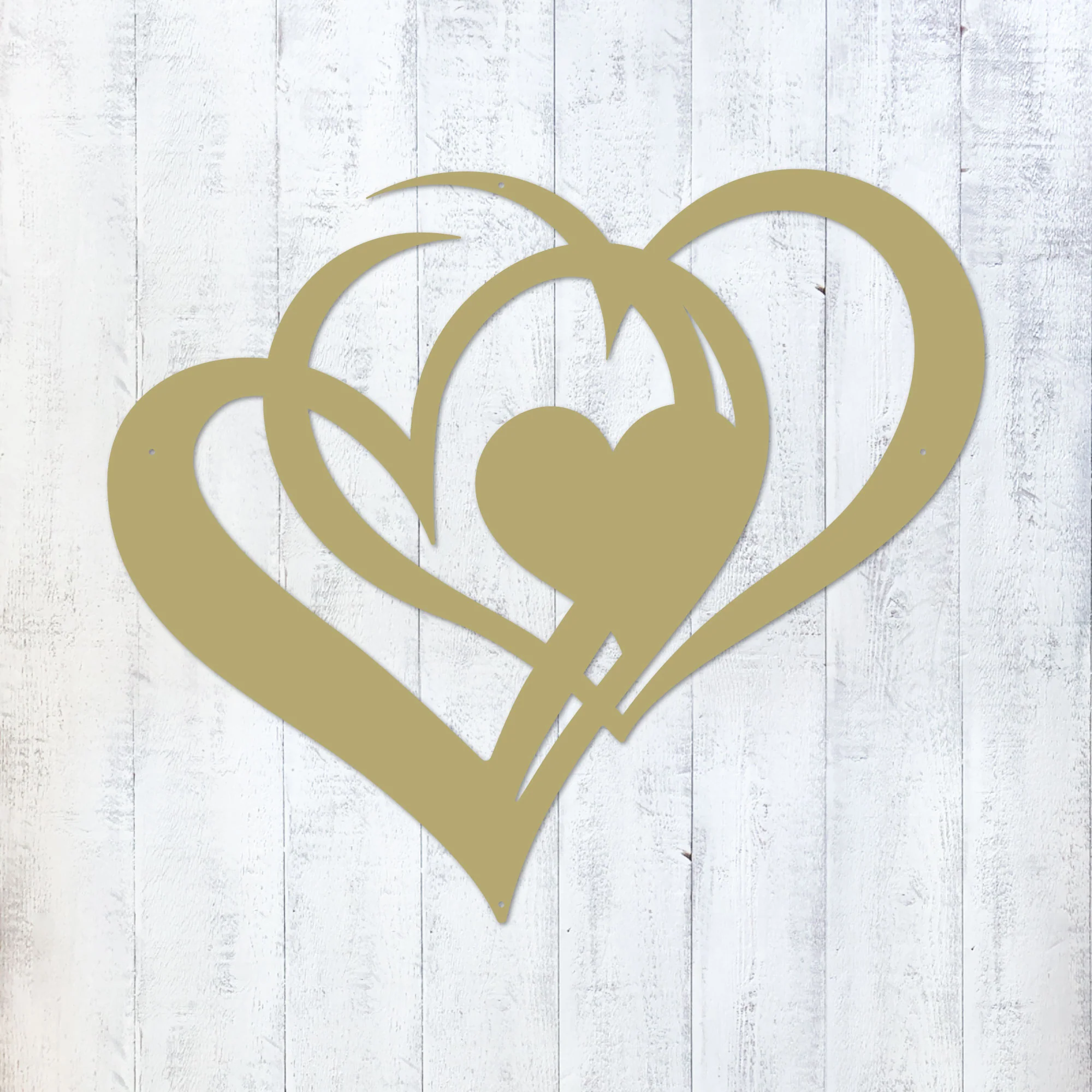 Heart Within Hearts Metal Art - Image 4