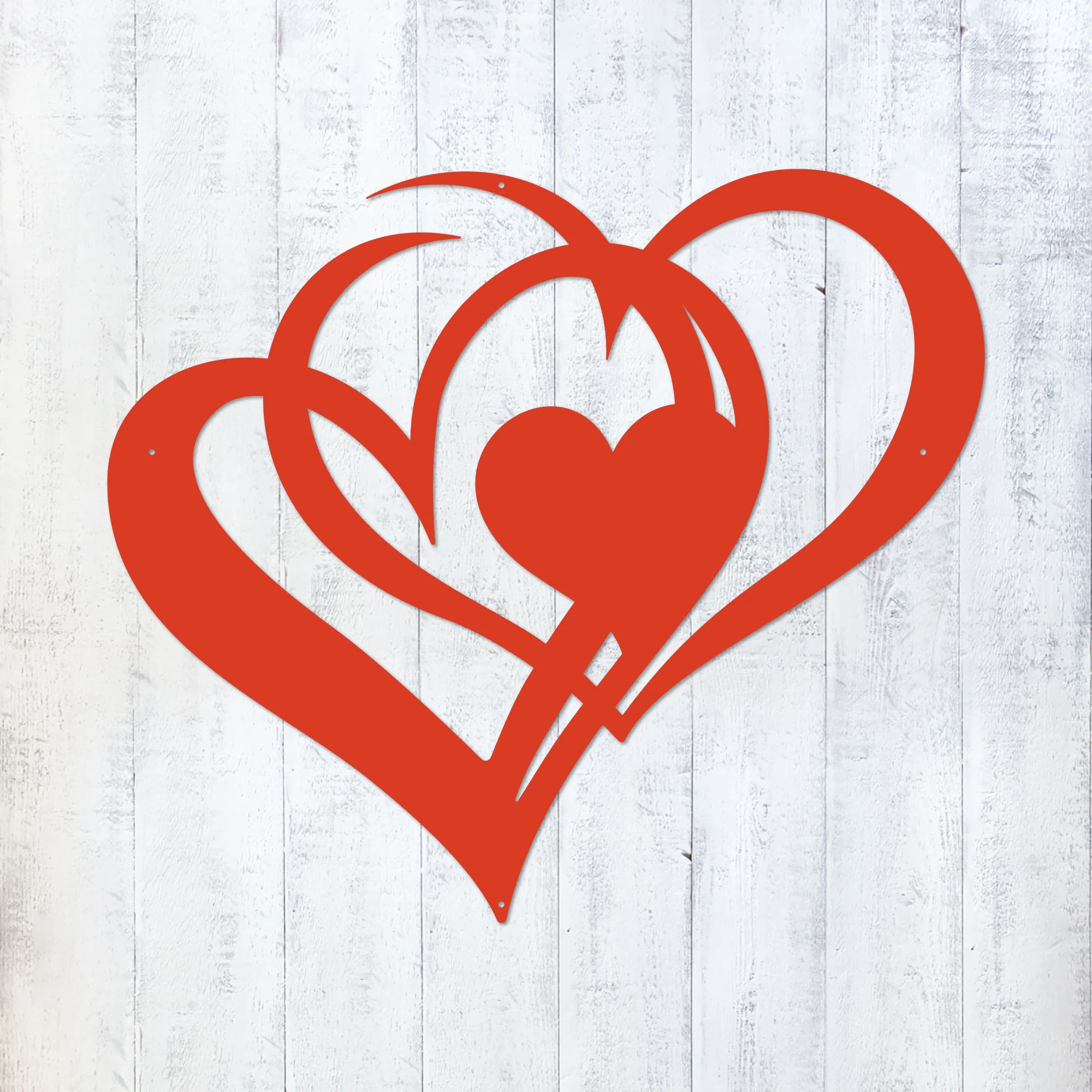 Heart Within Hearts Metal Art - Image 5
