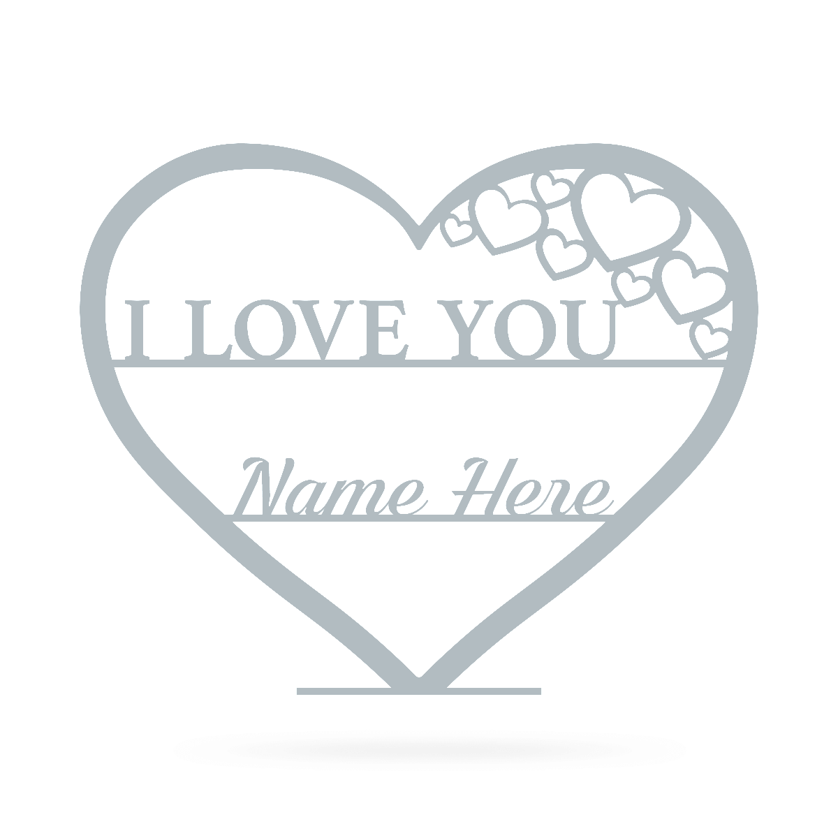 I Love You Monogram - Image 8