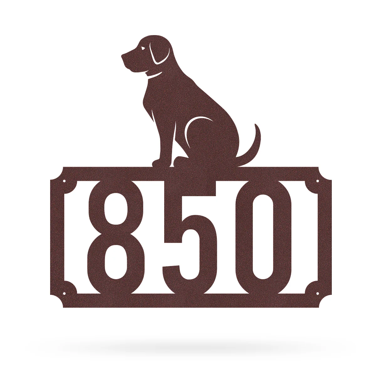 Labrador Home Number Monogram - Image 5