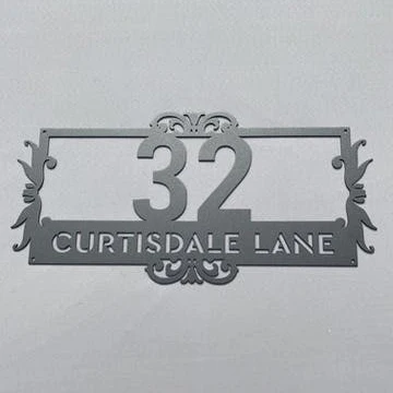 2 Line Address Monogram - Image 8