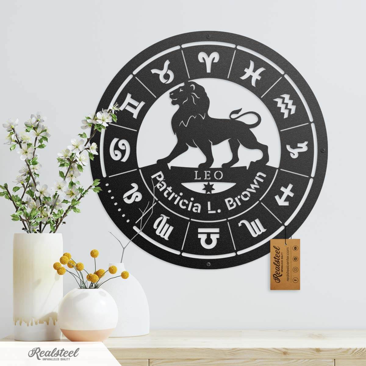 Leo - Zodiac Monogram - Image 4