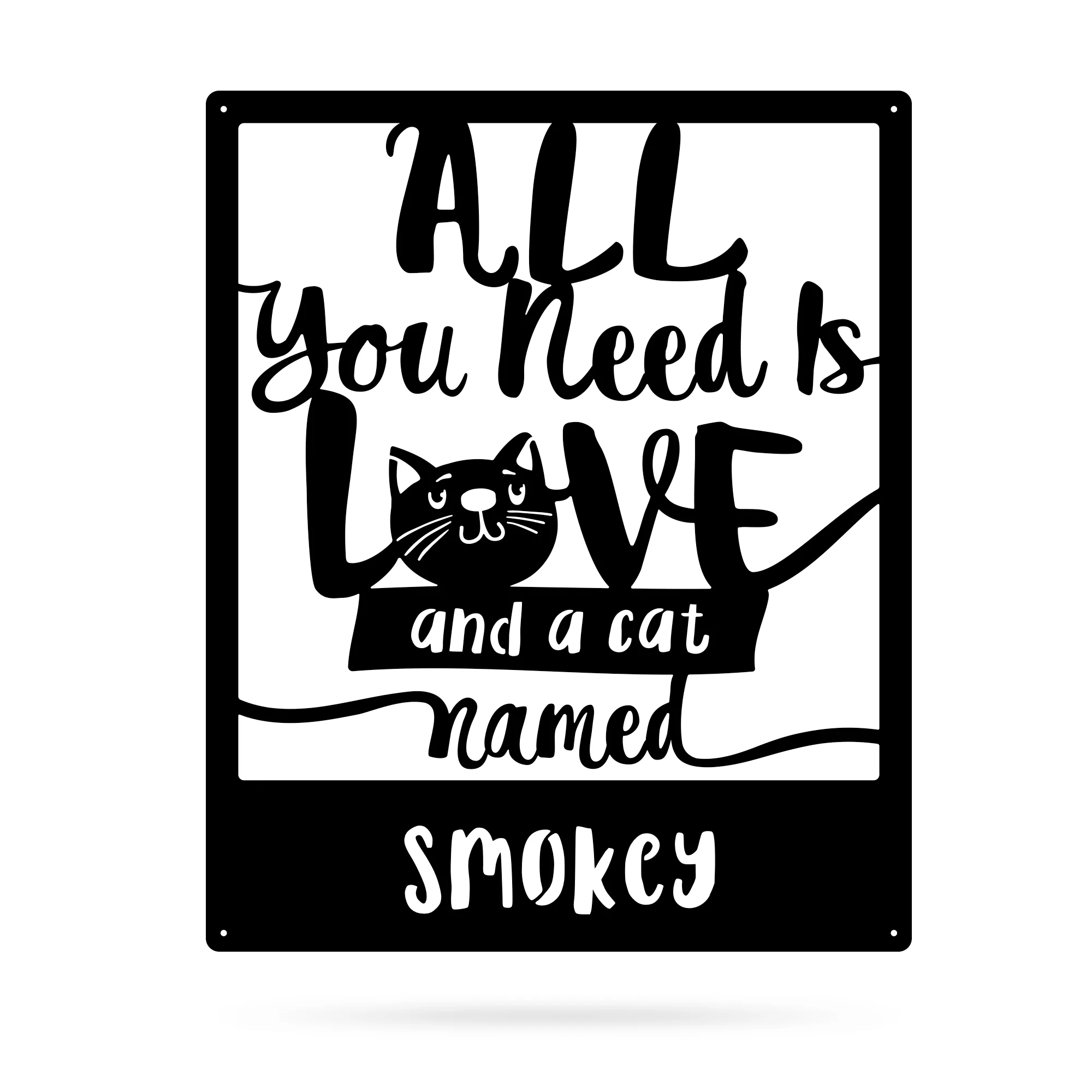 Love And A Cat Monogram - Image 4