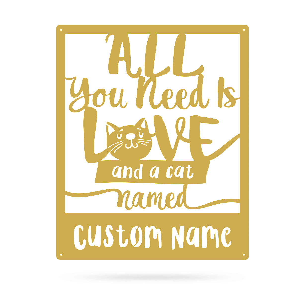 Love And A Cat Monogram - Image 8