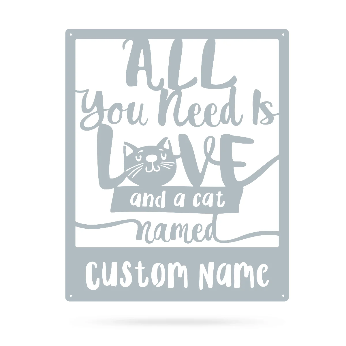 Love And A Cat Monogram - Image 9