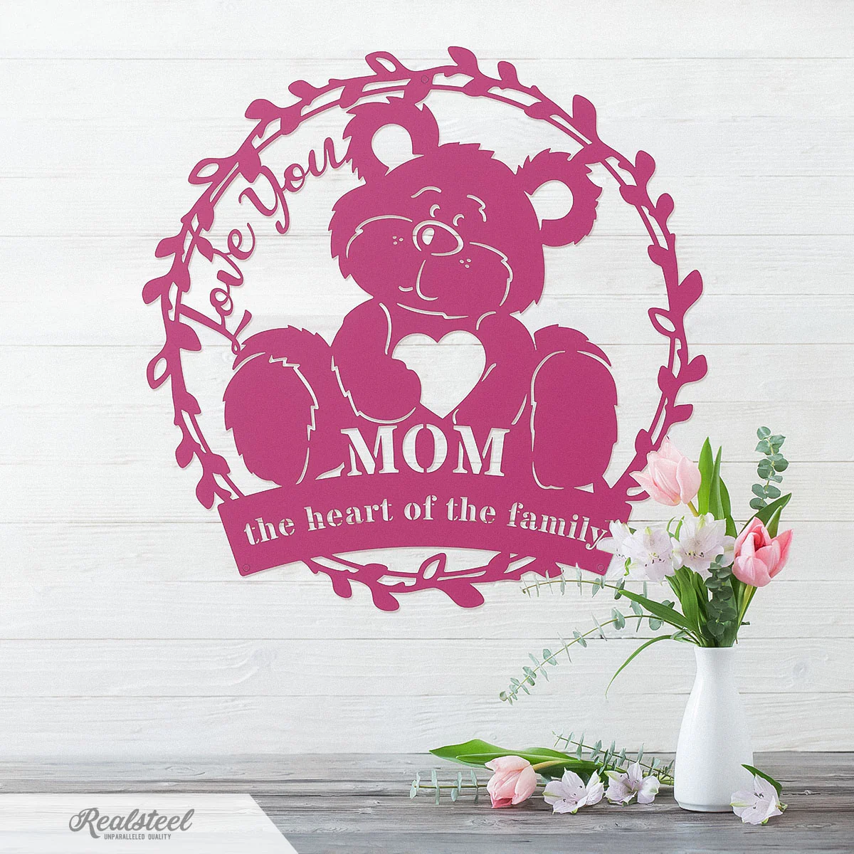 Love You Mom Monogram - Image 2