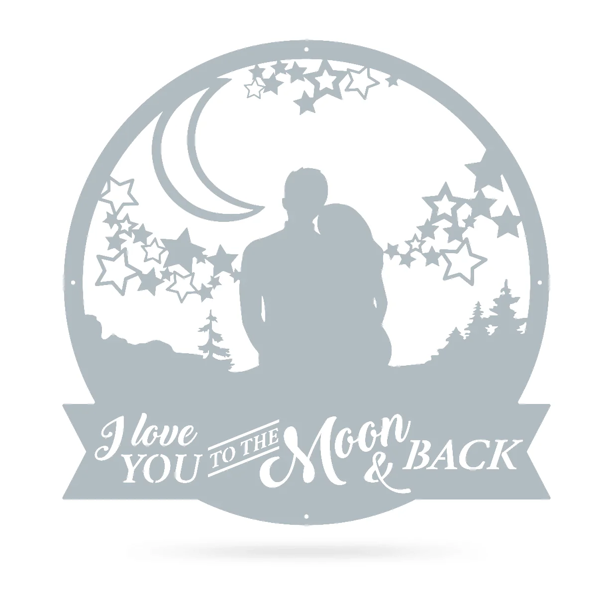 Love You To The Moon Wall Art - Image 10