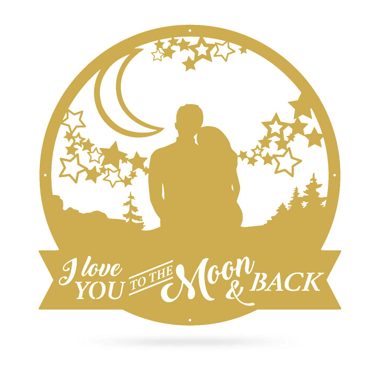 Love You To The Moon Wall Art - Image 11