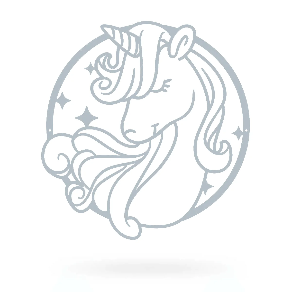 Magical Unicorn Metal Wall Art - Image 6