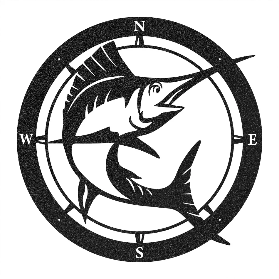 Marlin Compass Wall Art - Image 5