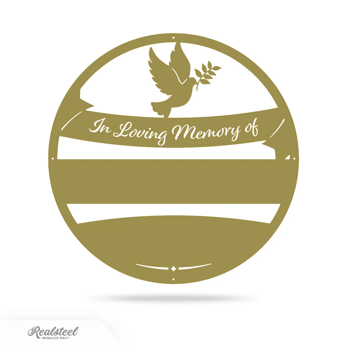 Memorial Sign Wall Decor Monogram - Image 3