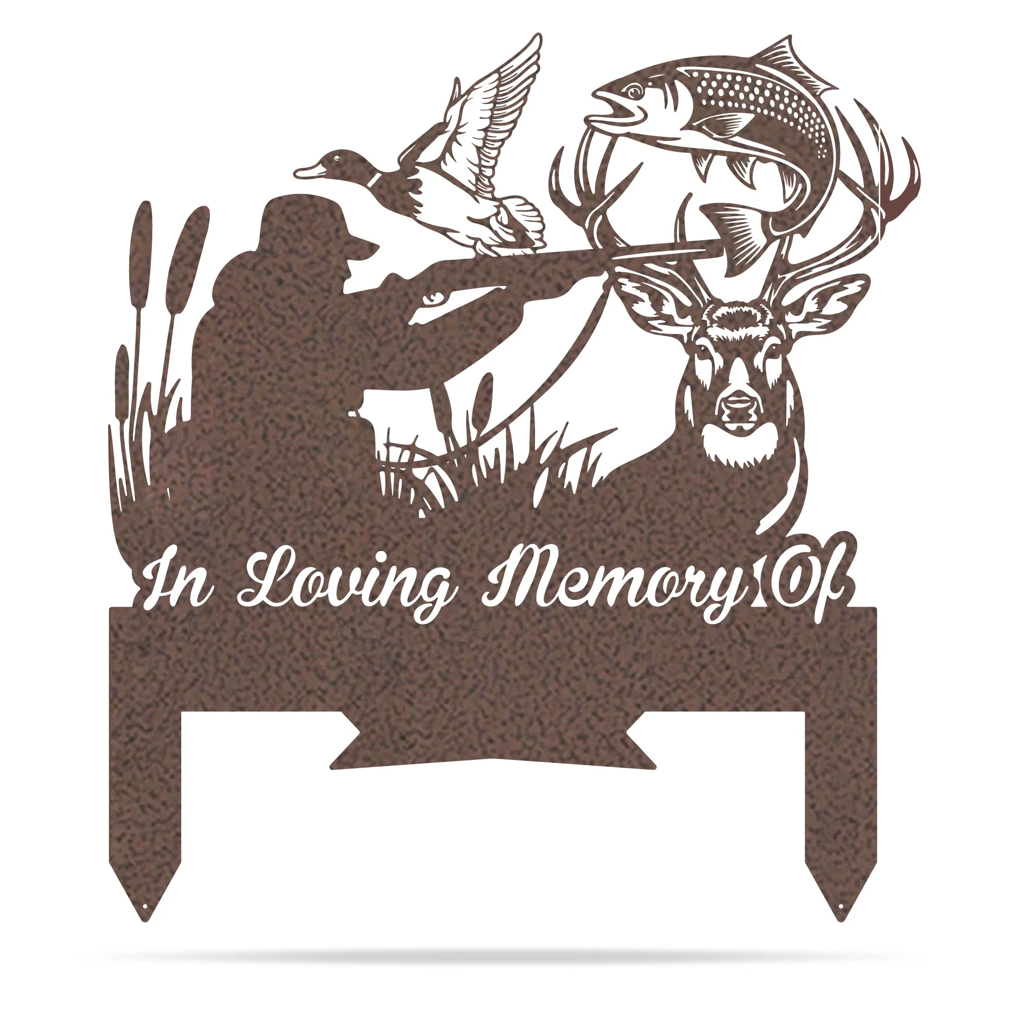 Memorial Stakes - Hunter, Fisherman & Wildlife Tribute - Image 5