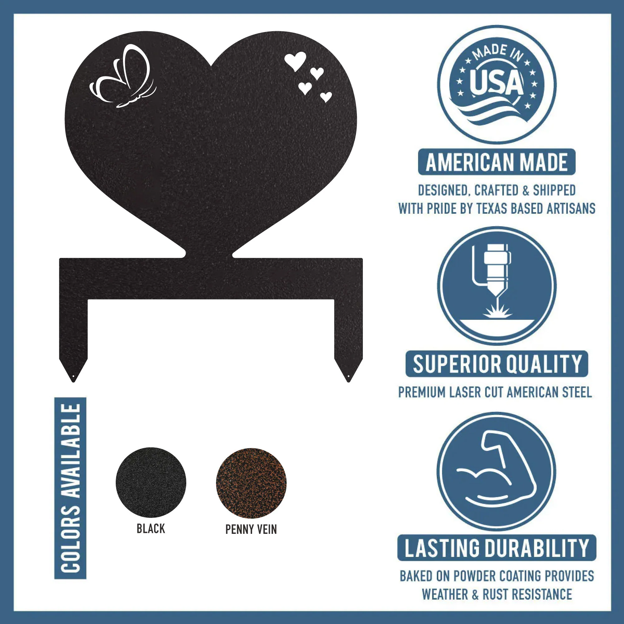 Memorial Stakes - Heart Sign - Image 3