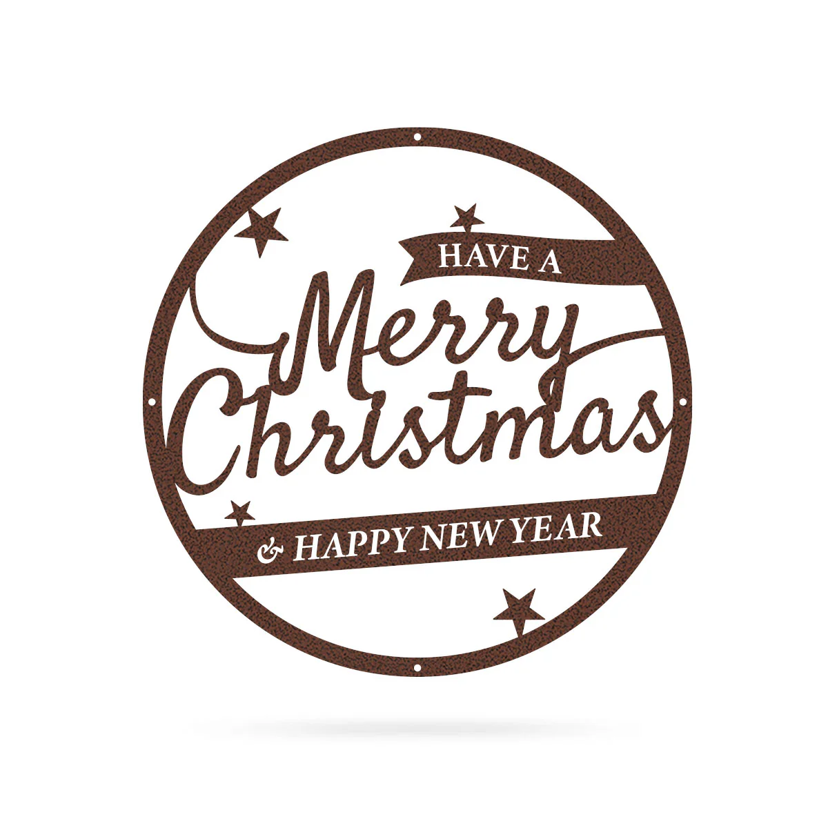 Merry Christmas Holiday Steel Sign - Image 22