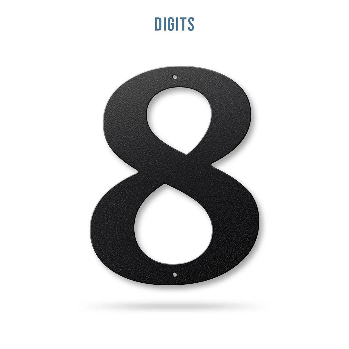 Metal House Numbers and Letters (8" and 10") β Individual Address Symbols and Characters for Home or Business - Image 41