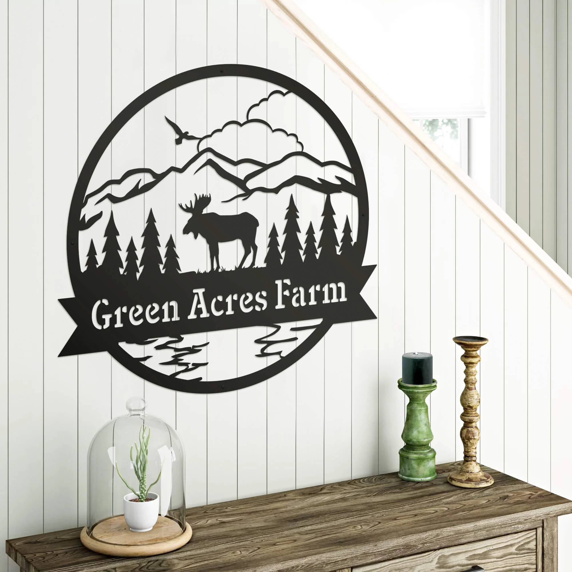 Great Outdoors Moose Monogram - Image 3