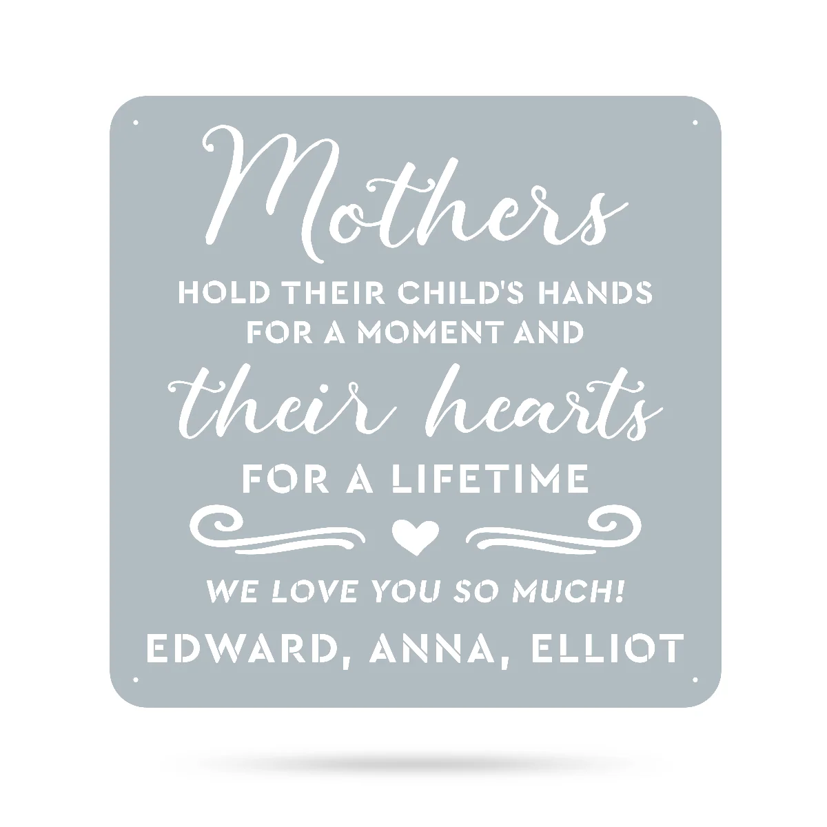 Mothers Hold Their Child's Hearts Wall Art - Image 6