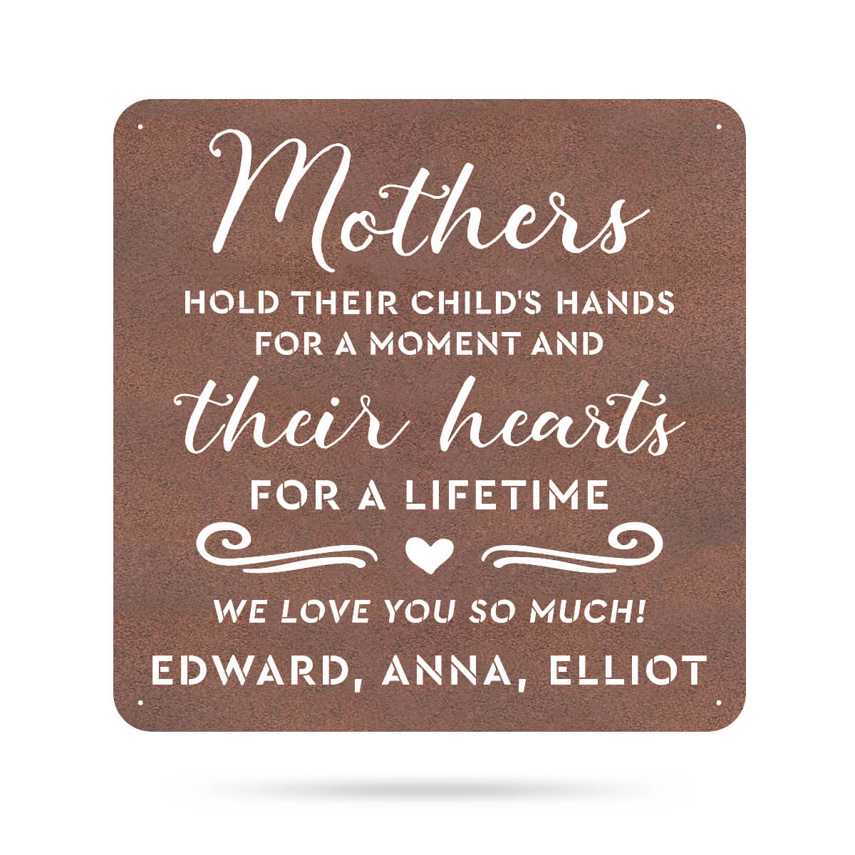 Mothers Hold Their Child's Hearts Wall Art - Image 8