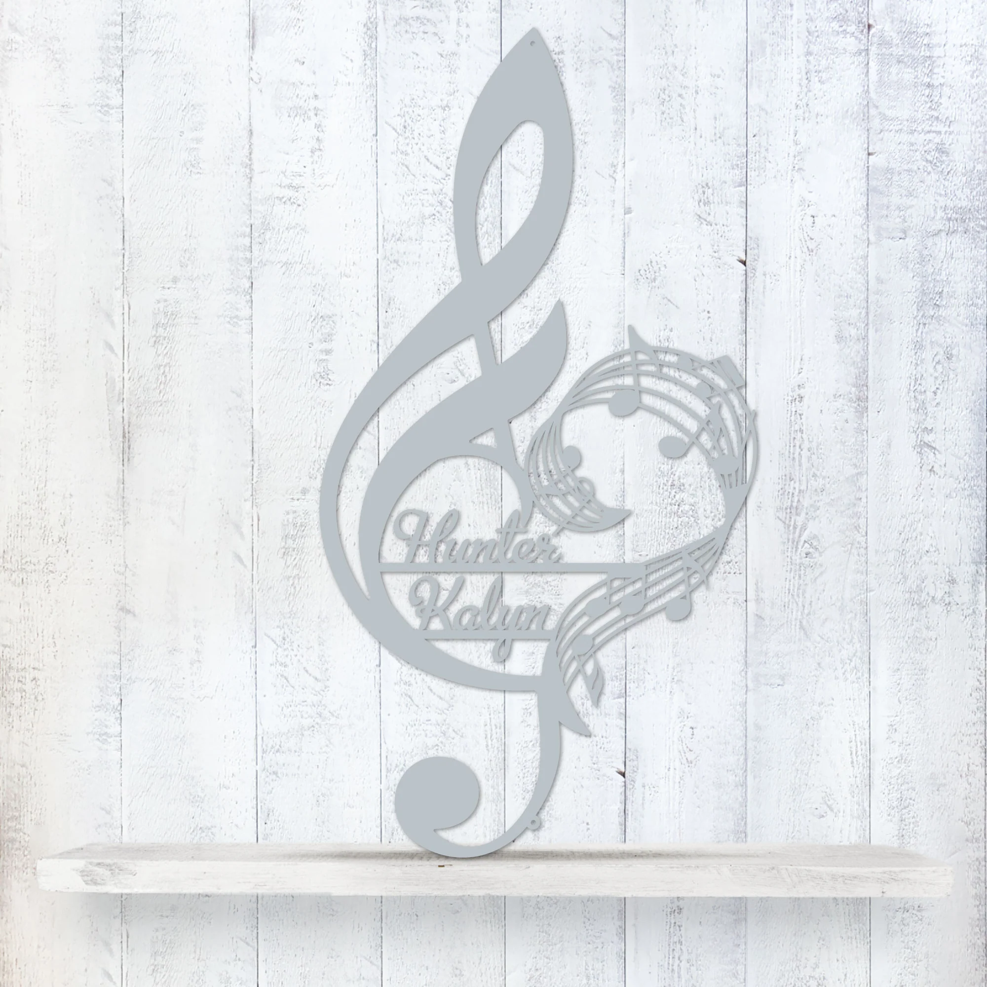Musical Heart Monogram - Image 5