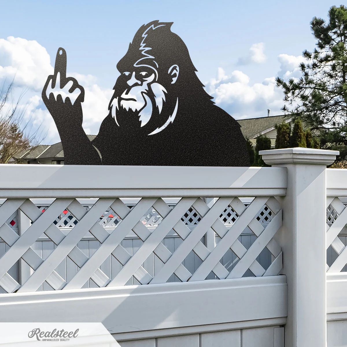 “No Trespassing” Fence Big Foot or Tree Big Foot - Image 4