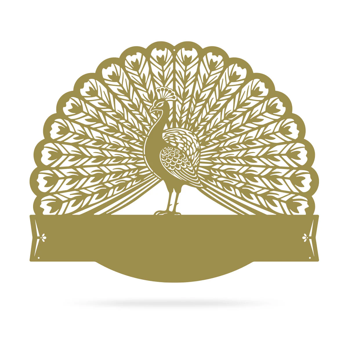 Peacock Address Monogram - Image 3