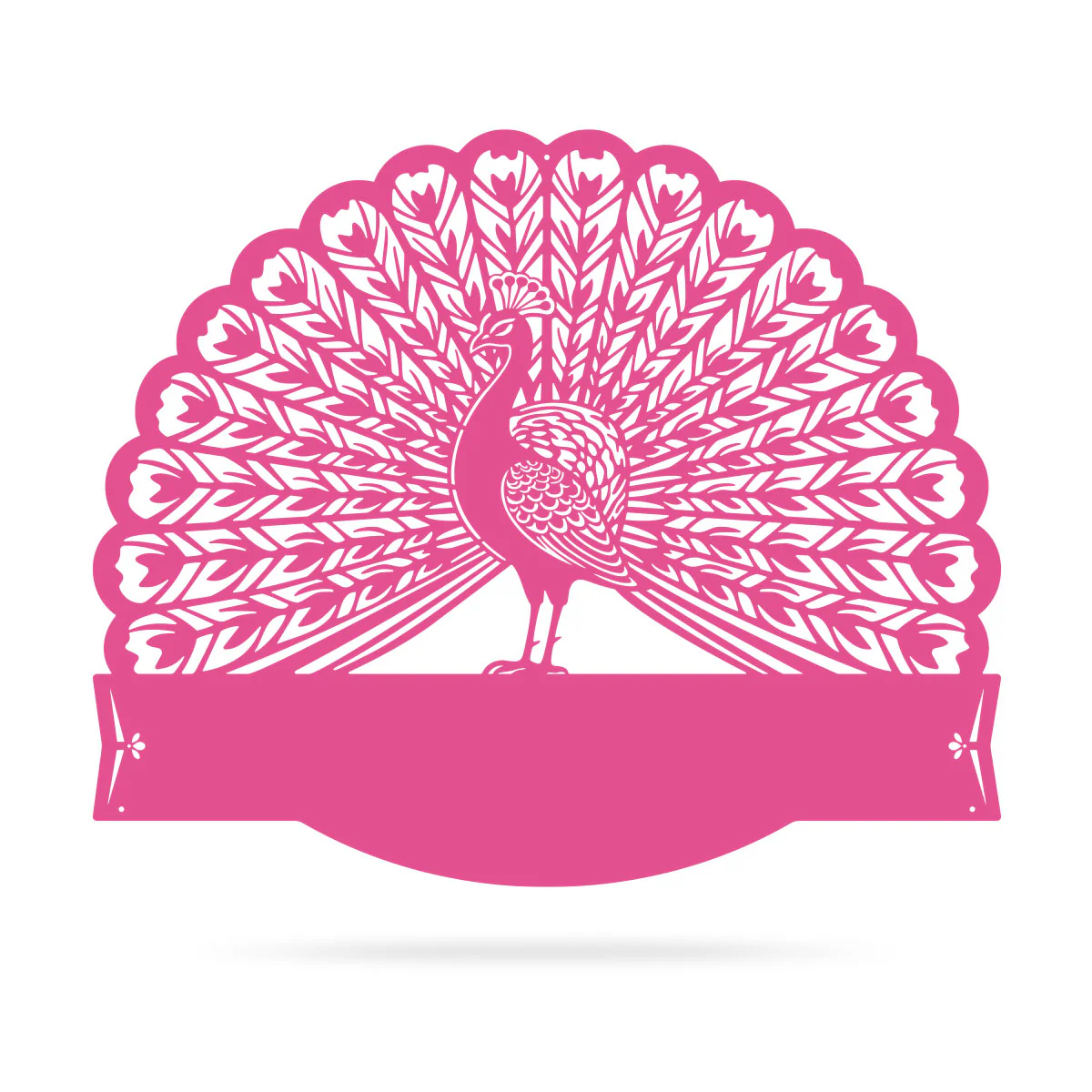 Peacock Address Monogram - Image 5