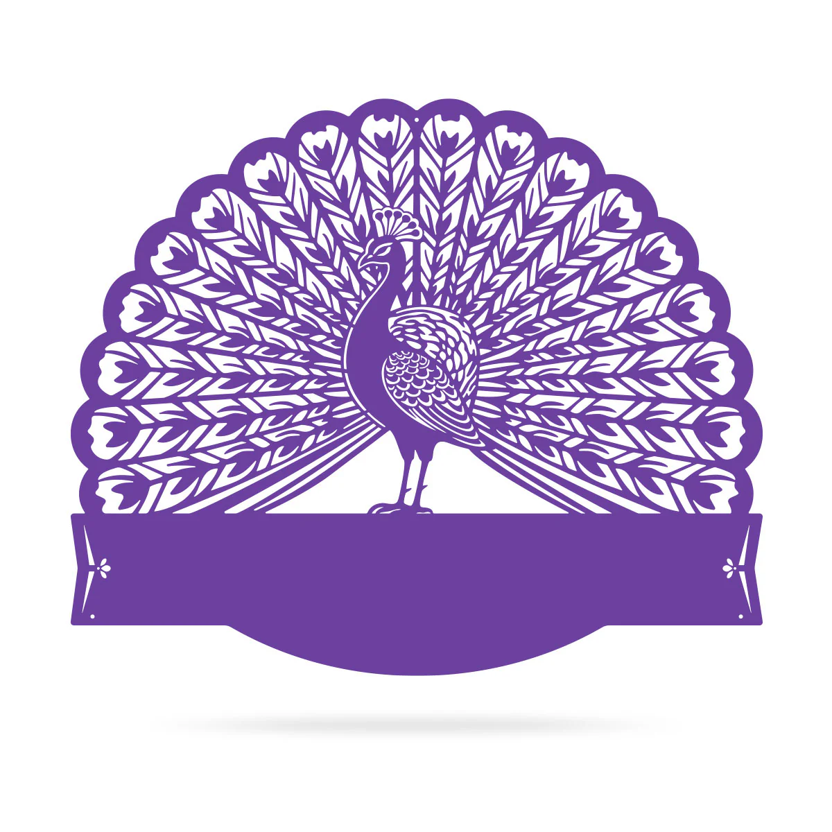 Peacock Address Monogram - Image 6