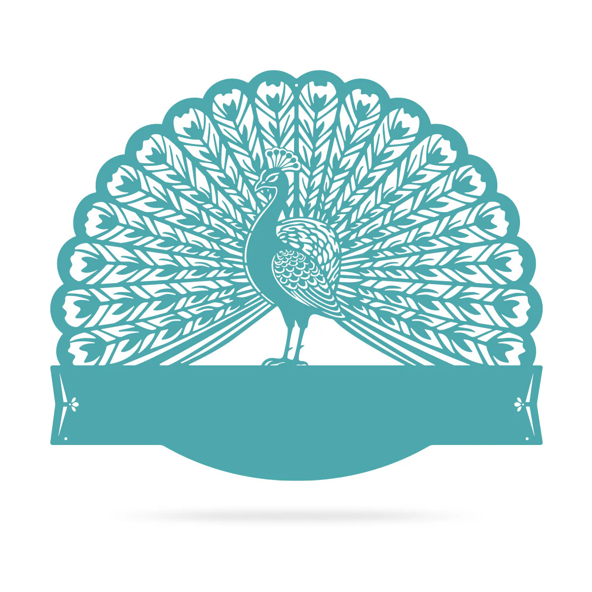 Peacock Address Monogram - Image 9