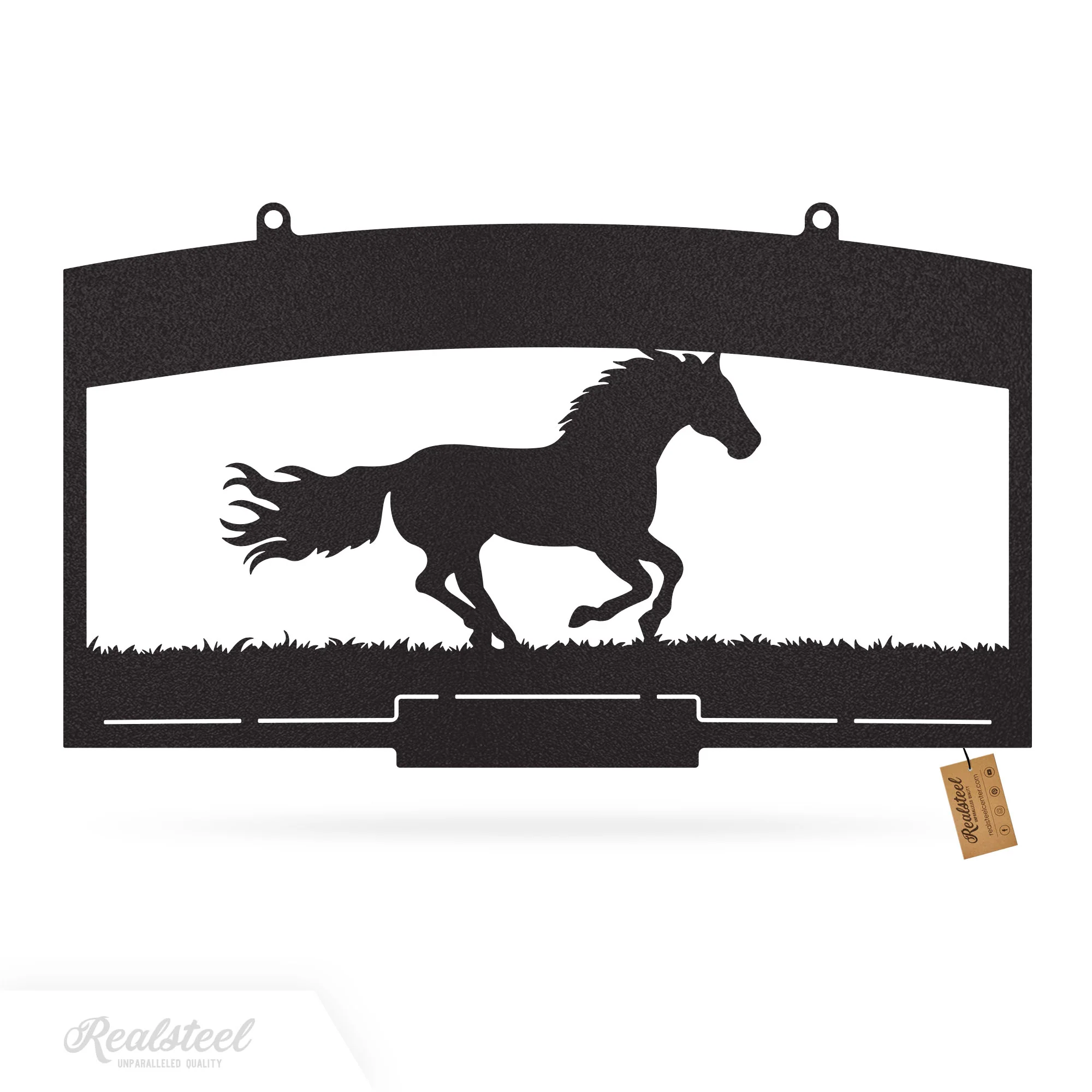 Personalized Farm Ranch Sign – Running Horse - Image 3