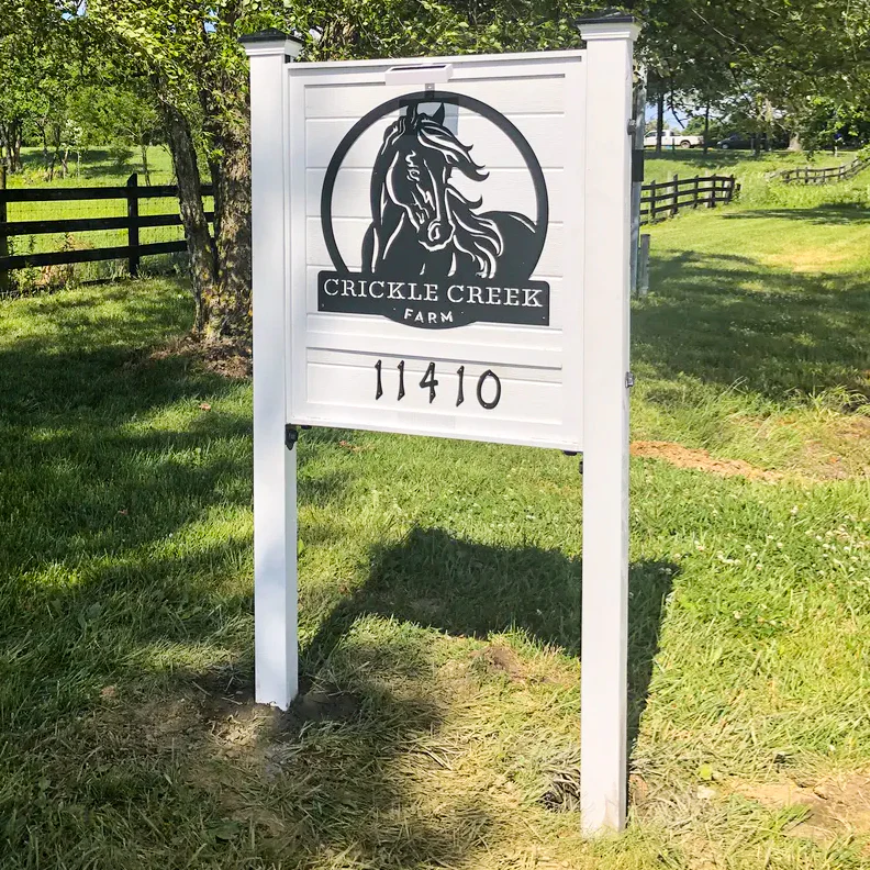 Personalized Horse Ranch Sign - Image 3