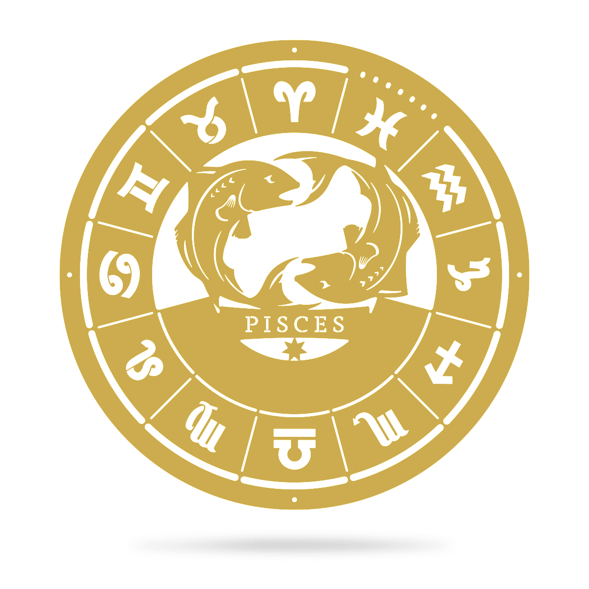 Pisces - Zodiac Monogram - Image 8