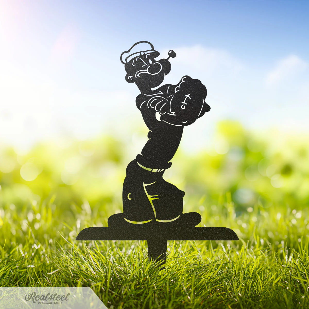 Garden Art -Popeye Stake-Set 1