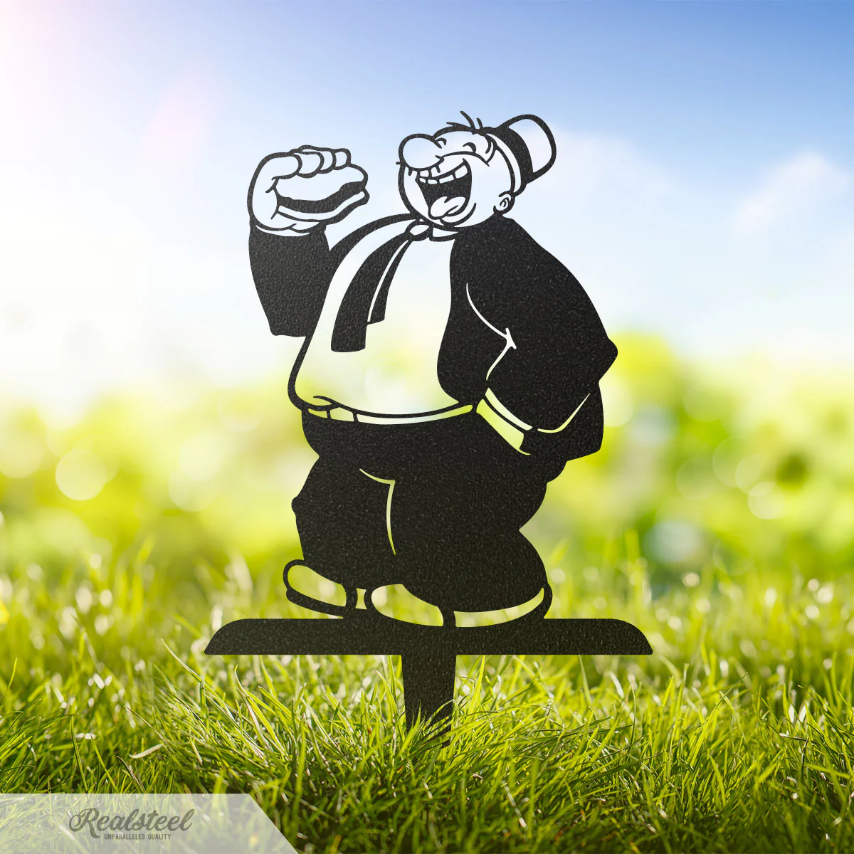 Garden Art -Popeye Stake-Set 1 - Image 3