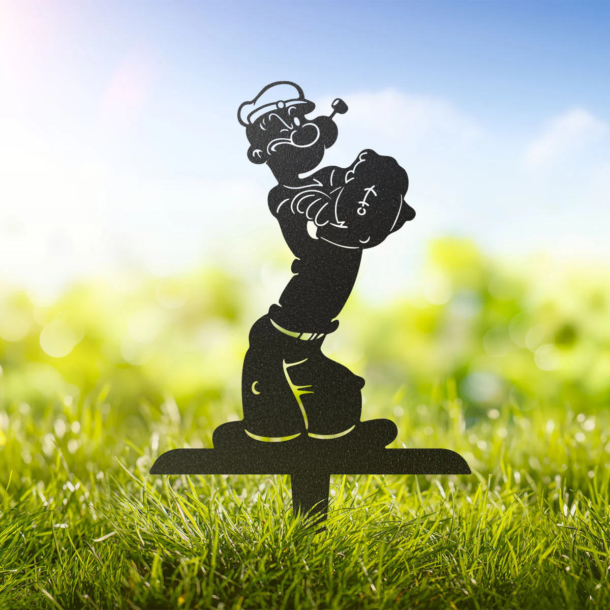 Garden Art -Popeye Stake-Set 1 - Image 6