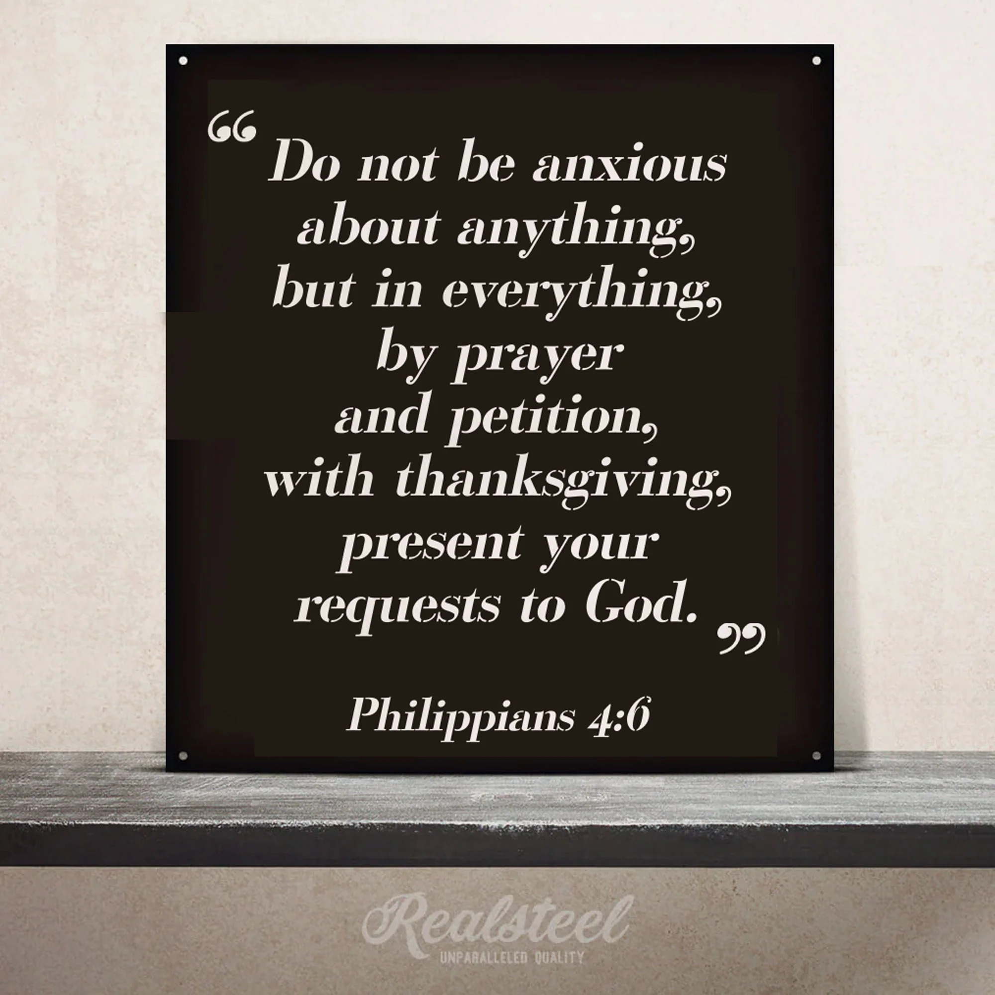 Bible Quote Wall Sign - Image 10