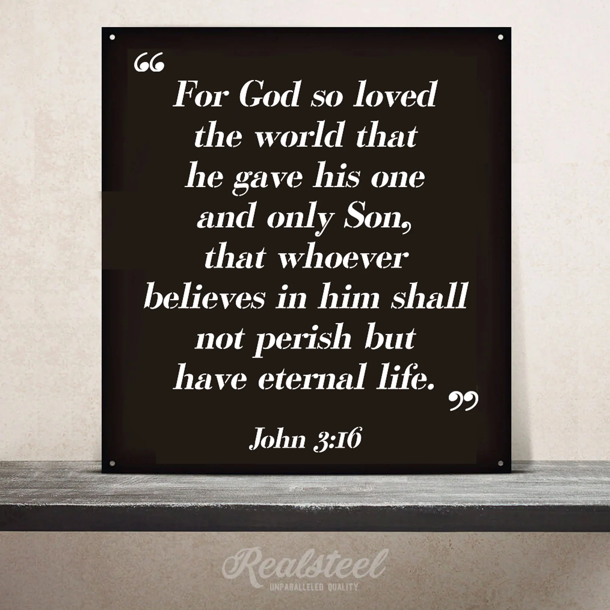 Bible Quote Wall Sign - Image 15