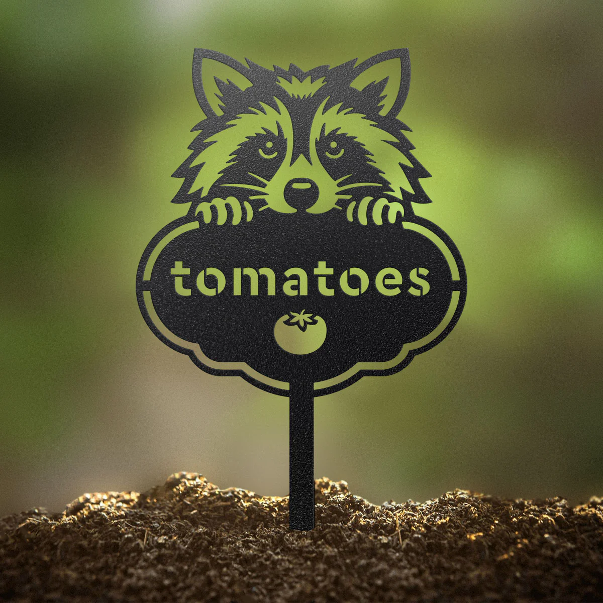 Rocky the Raccoon Seed & Plant Markers - Image 2
