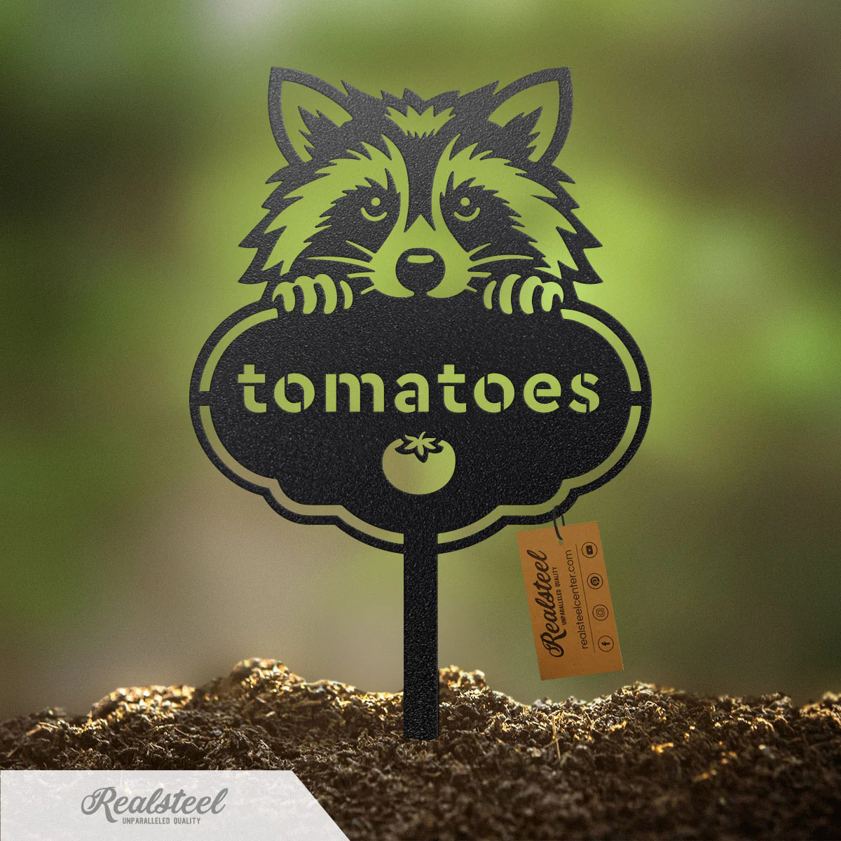 Rocky the Raccoon Seed & Plant Markers - Image 3