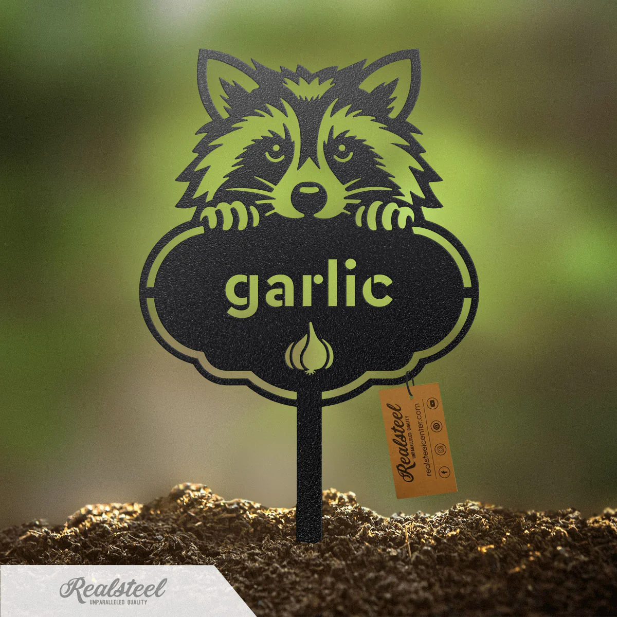 Rocky the Raccoon Seed & Plant Markers - Image 4