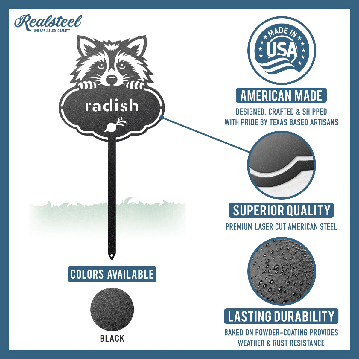 Rocky the Raccoon Seed & Plant Markers - Image 8