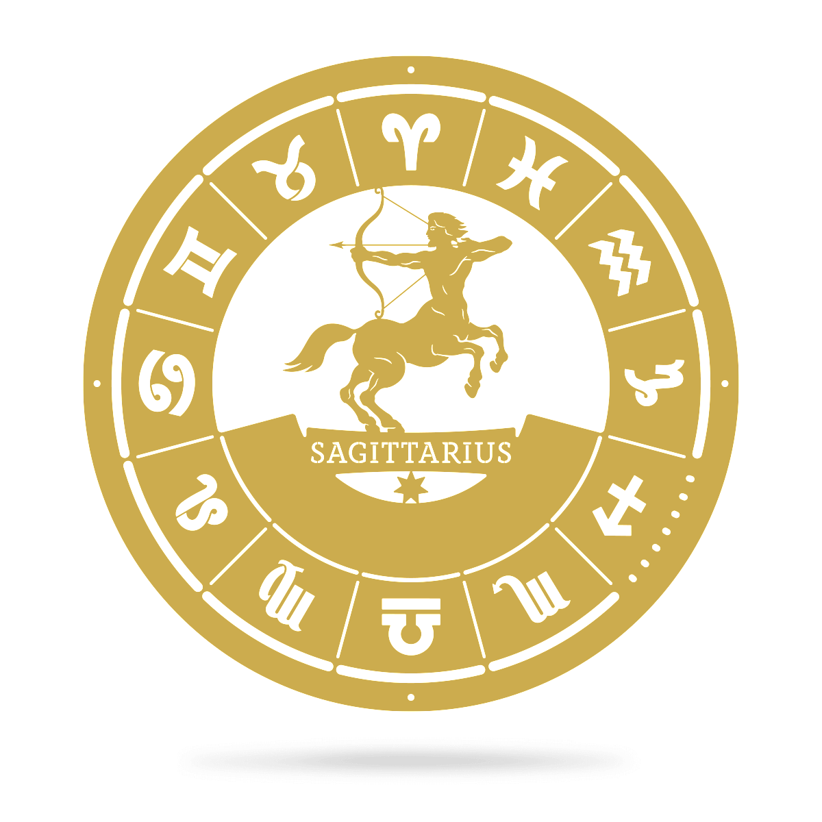 Sagittarius - Zodiac Monogram - Image 8