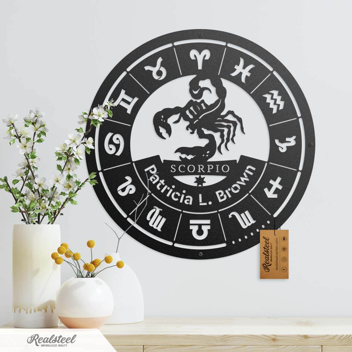 Scorpio - Zodiac Monogram - Image 4