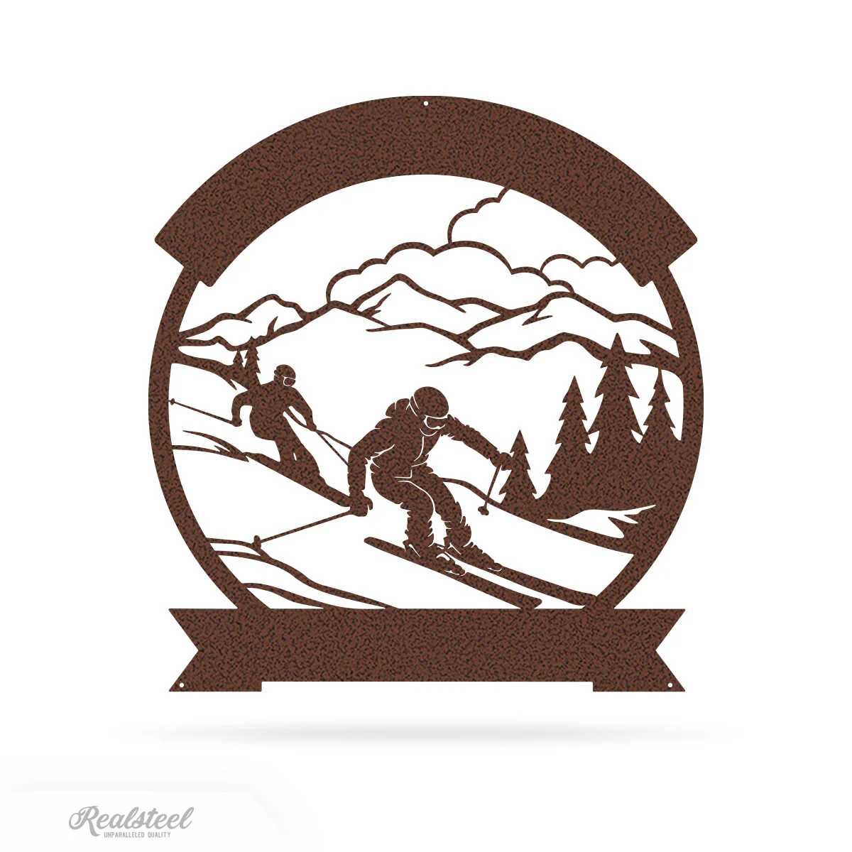 Skiing Monogram Wall Art - Image 3
