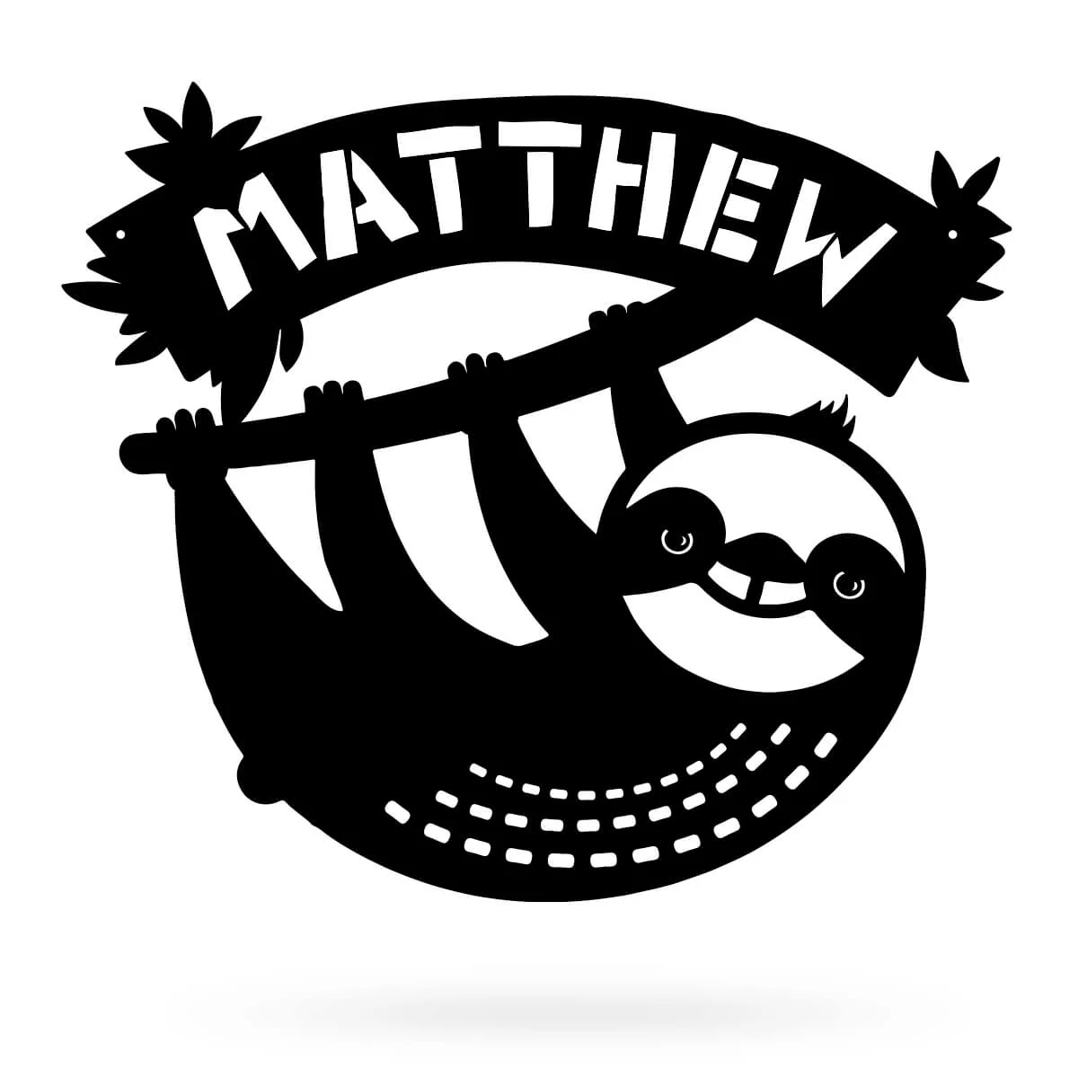Sloth Character Monogram - Image 4