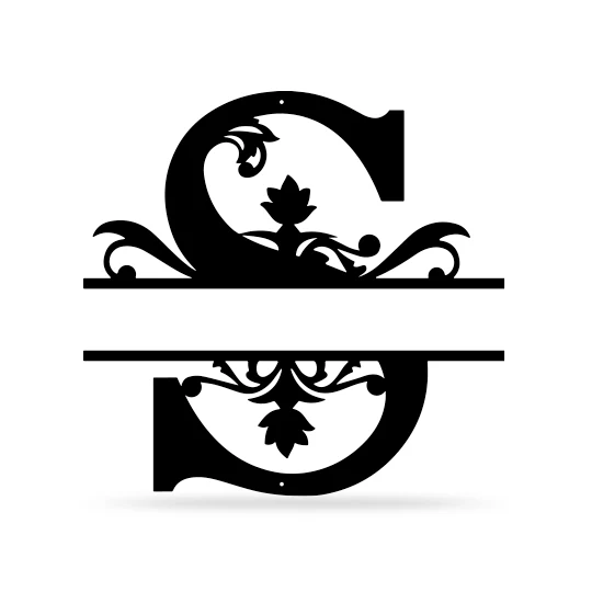 Split Letter Name Monogram - Image 25